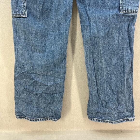 BDG Urban Outfitters Jeans Women's 26x32 Straight Baggy Cargo Carpenter Skate - Picture 4 of 14